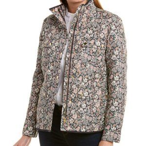 J.Crew Liberty Garden Print Quilted Downtown Field Jacket